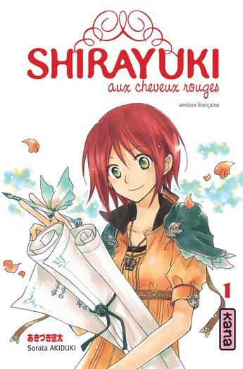 Couverture du livre « Shirayuki aux cheveux rouges Tome 1 » de Sorata Akiduki aux éditions Kana