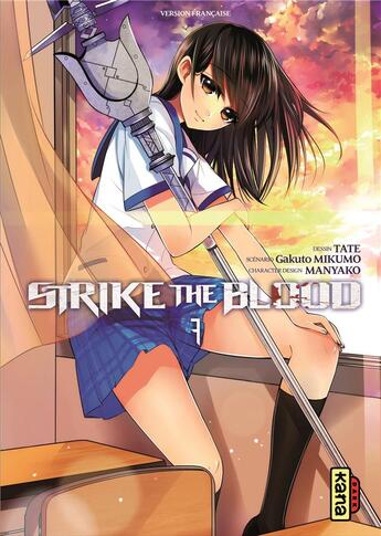 Couverture du livre « Strike the blood Tome 7 » de Tate et Manyako et Gakuto Mikumo aux éditions Kana