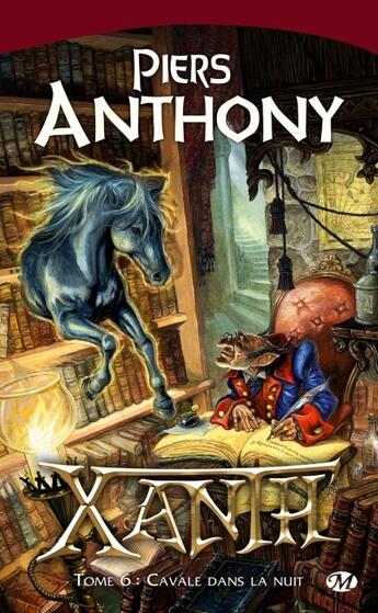 Couverture du livre « Xanth Tome 6 : cavale dans la nuit » de Piers Anthony aux éditions Bragelonne