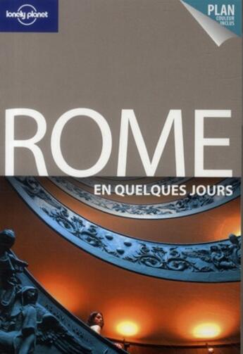 Couverture du livre « Rome en quelques jours (3e édition) » de Bonetto Cristian aux éditions Lonely Planet France