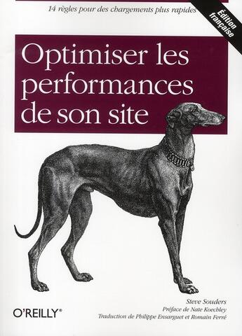 Couverture du livre « Optimiser les performances de son site » de Souders aux éditions O Reilly France