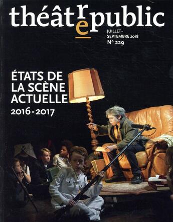 Couverture du livre « Theatre public n229 » de  aux éditions Theatre Public