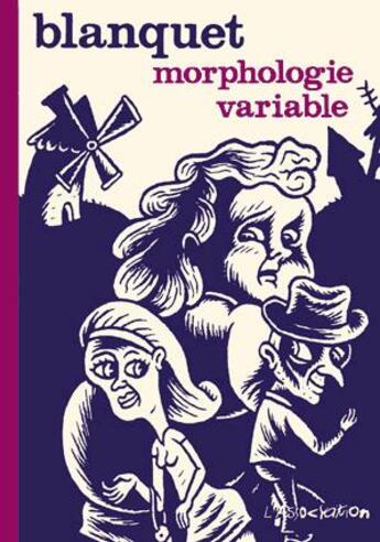 Couverture du livre « Morphologie variable » de Stephane Blanquet aux éditions L'association