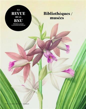 Couverture du livre « La revue de la bnu, n 20. bibliotheques / musees » de Didi Auteurs Divers aux éditions Bnu Strasbourg