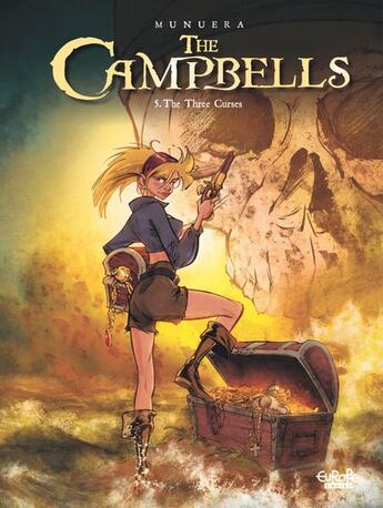 Couverture du livre « The Campbells 5. The Three Curses » de José-Luis Munuera aux éditions Epagine