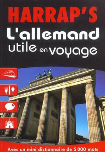 Couverture du livre « L'Allemand Utile En Voyage » de Dorian Astor aux éditions Harrap's