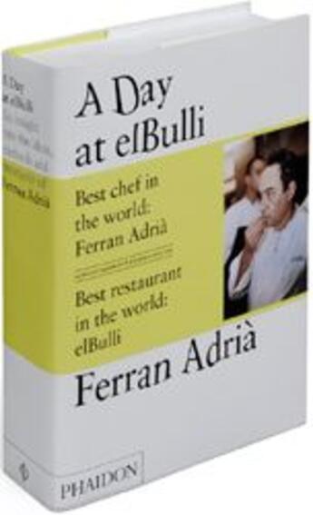 Couverture du livre « A day at elBulli » de Adria/Adria/Sol aux éditions Phaidon Press