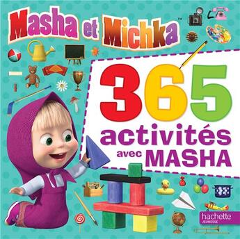 Couverture du livre « Masha et michka - 365 activites » de  aux éditions Hachette Jeunesse