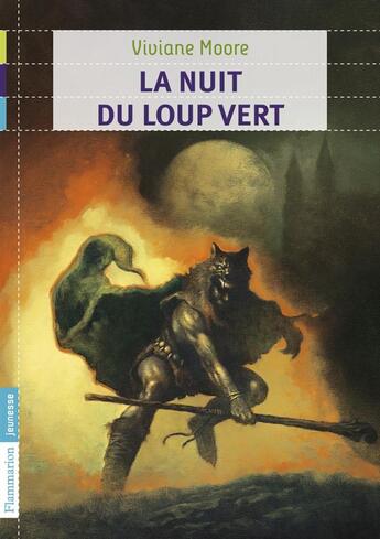 Couverture du livre « La nuit du loup vert » de Viviane Moore aux éditions Pere Castor