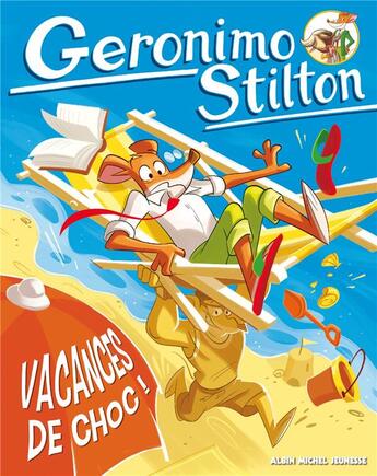 Couverture du livre « Spaghetto Tome 3 : Vacances de choc ! » de Geronimo Stilton aux éditions Albin Michel