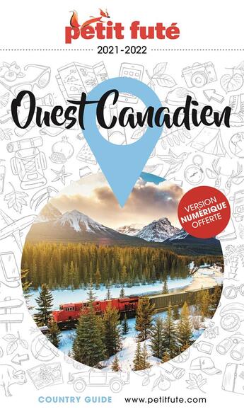 Couverture du livre « Ouest canadien 2020-2021 petit fute + offre num » de  aux éditions Le Petit Fute