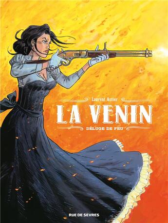 Couverture du livre « La venin t.1 : déluge de feu » de Laurent Astier aux éditions Rue De Sevres