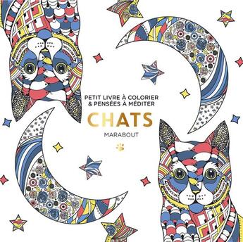 Couverture du livre « Le petit livre de coloriage ; chats » de  aux éditions Marabout