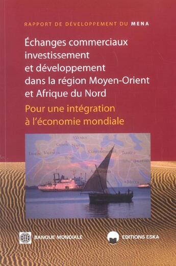 Couverture du livre « Echanges commerciaux investissement et d » de Rozenbaum Marc aux éditions Eska