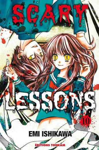 Couverture du livre « Scary lessons Tome 10 » de Emi Ishikawa aux éditions Delcourt