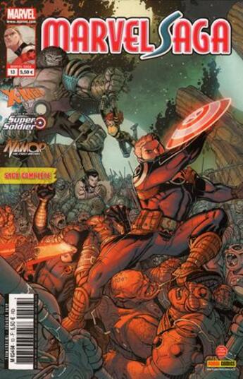 Couverture du livre « Marvel saga 13 » de Bradshaw Asmus aux éditions Panini Comics Mag