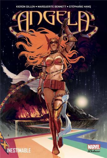 Couverture du livre « Angela ; inestimable » de Kieron Gillen et Stephanie Hans et Marguerite Bennett aux éditions Panini