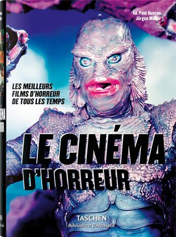 Couverture du livre « Le cinéma d'horreur » de Paul Duncan et Jurgen Muller et Collectif aux éditions Taschen