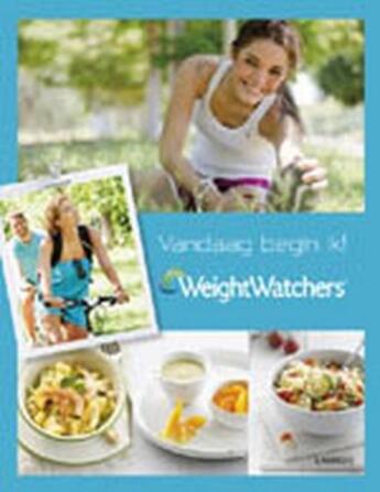 Couverture du livre « Vandaag begin ik! » de Weight Watchers aux éditions Uitgeverij Lannoo