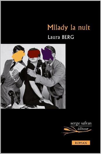 Couverture du livre « Milady la nuit » de Laura Berg aux éditions Serge Safran