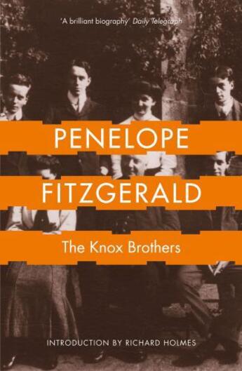 Couverture du livre « The Knox brothers » de Penelope Fitzgerald aux éditions Harper Collins Uk