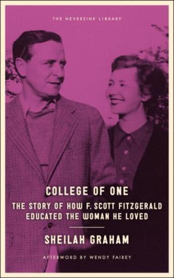 Couverture du livre « College of One » de Sheilah Graham aux éditions Epagine