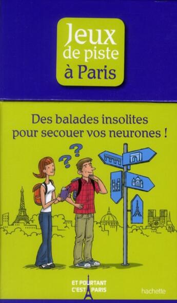 Couverture du livre « Coffret jeux de piste à Paris » de Virginie Saunier et Joseph Leblanc aux éditions Hachette Tourisme