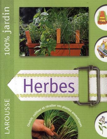 Couverture du livre « Herbes » de David Squire aux éditions Larousse