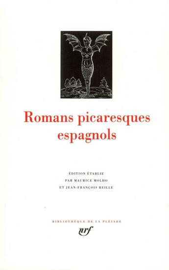 Couverture du livre « Romans picaresques espagnols » de  aux éditions Gallimard