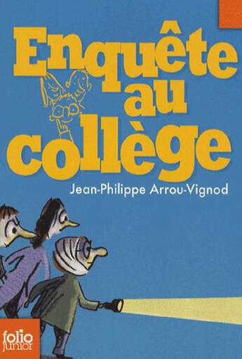 Couverture du livre « Enquête au collège » de Jean-Philippe Arrou-Vignod aux éditions Gallimard-jeunesse