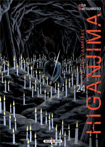 Couverture du livre « Higanjima, l'île des vampires Tome 24 » de Koji Matsumoto aux éditions Soleil