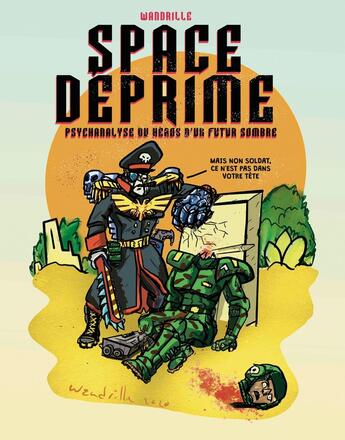 Couverture du livre « Space déprime » de Wandrille aux éditions Vraoum