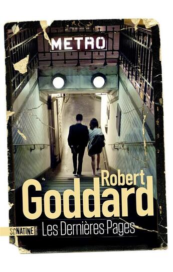 Couverture du livre « Les dernières pages » de Robert Goddard aux éditions Sonatine