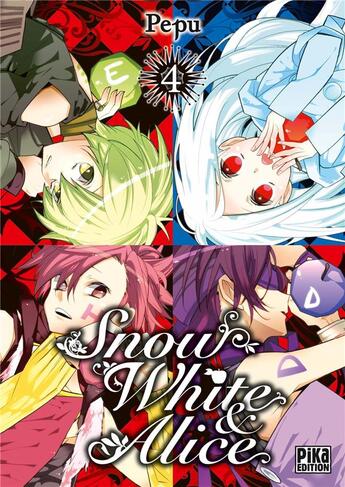 Couverture du livre « Snow White & Alice Tome 4 » de Pepu aux éditions Pika