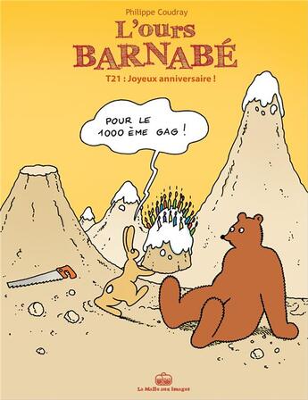 Couverture du livre « L'ours Barnabé t.21 : joyeux anniversaire ! » de Philippe Coudray aux éditions La Boite A Bulles