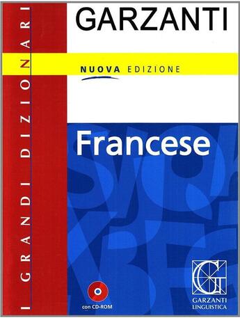 Couverture du livre « Garzantini Grandi Dizio Italiano 2010 Cd » de  aux éditions Ophrys