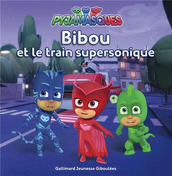 Couverture du livre « Bibou et le train supersonique » de Romuald aux éditions Gallimard-jeunesse