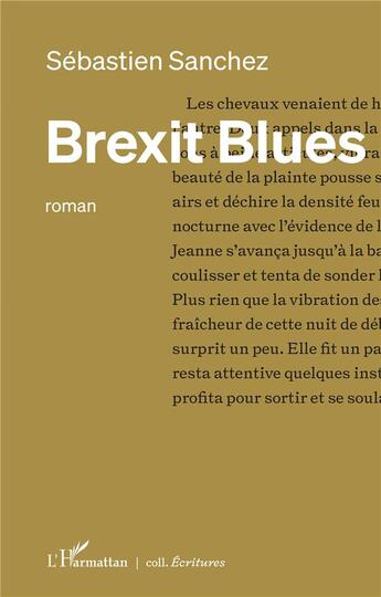 Couverture du livre « Bexit blues » de Sebastien Sanchez aux éditions L'harmattan