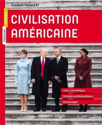 Couverture du livre « Cours de civilisation américaine » de Elisabeth Fauquert aux éditions Armand Colin