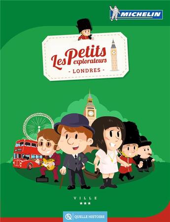 Couverture du livre « Les petits explorateurs ; Londres » de  aux éditions Quelle Histoire