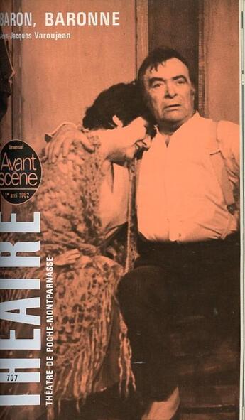 Couverture du livre « Baron,baronne » de Varoujean/Ganzl aux éditions Avant-scene Theatre