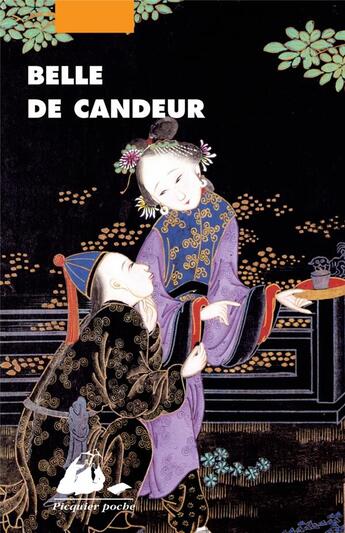 Couverture du livre « Belle de candeur » de Anonyme aux éditions Picquier