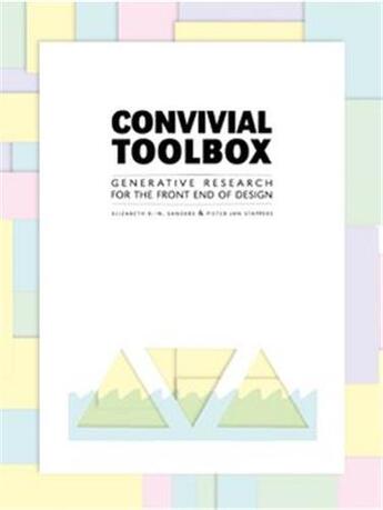 Couverture du livre « Convivial design toolbox » de Sanders Elizabeth aux éditions Bis Publishers