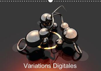 Couverture du livre « Variations digitales ; calendrier mural 2016 din A3 horizontal » de Redinard aux éditions Calvendo