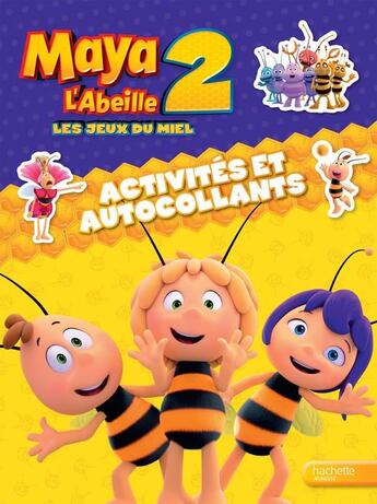 Couverture du livre « Maya l'abeille 2 - activites et autocollants » de  aux éditions Hachette Jeunesse