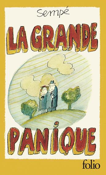 Couverture du livre « La grande panique » de Sempe aux éditions Folio