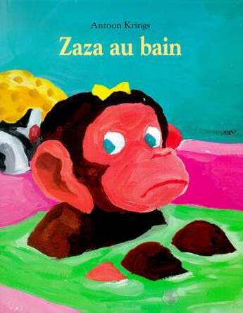 Couverture du livre « Zaza au bain » de Antoon Krings aux éditions Ecole Des Loisirs