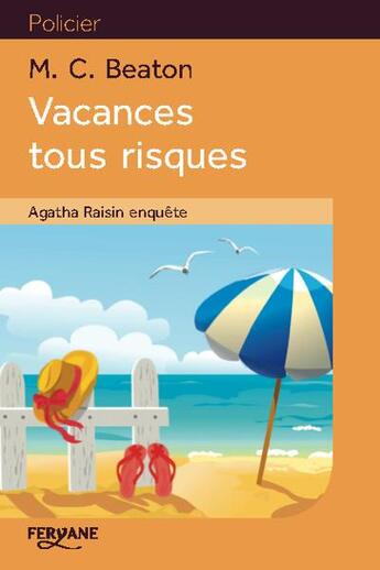 Couverture du livre « Vacances tous risques » de M.C. Beaton aux éditions Feryane