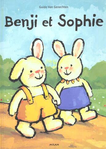 Couverture du livre « Benji Et Sophie » de Guido Van Genecht aux éditions Milan