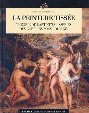 Couverture du livre « Peinture tissee » de Pur aux éditions Pu De Rennes